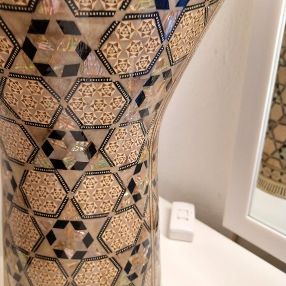 Premium Drum Darbuka Set with Case and Tambourine - Great Condition - Picture 5 of 9